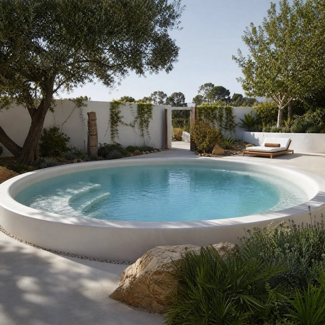 Piscina microcemento