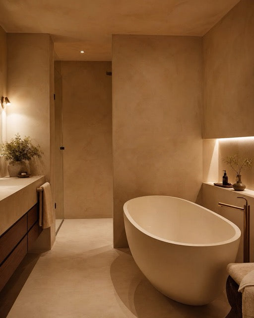 Ducha microcemento