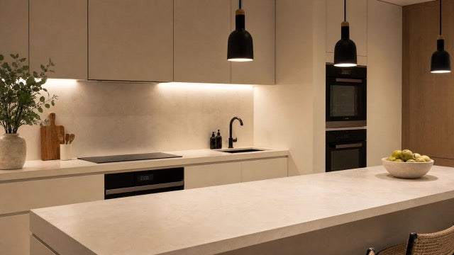 Cocina microcemento