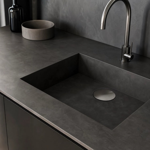 Encimera cocina microcemento
